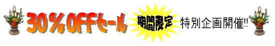 ���Ԍ���30%OFF�Z�[��